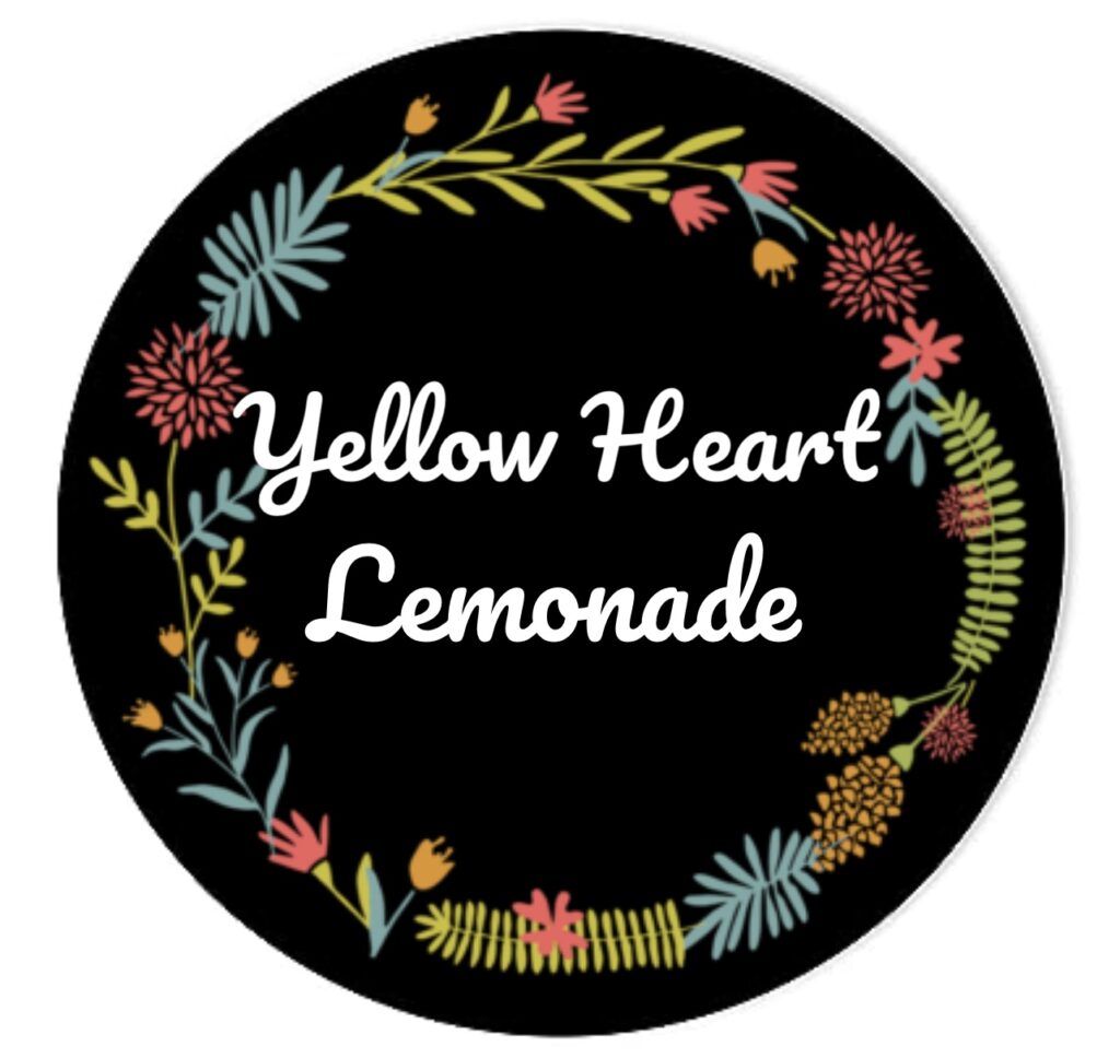 Yellow Heart Lemonade